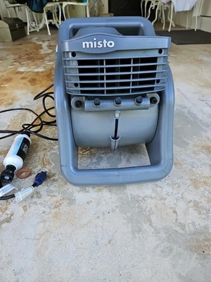 Lasko Misto Outdoor Misting Blower Fan, 3 Speeds, 15" Tall Model 7050 Gray - Image 1 of 4