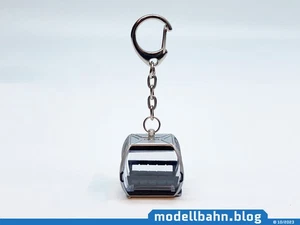 Jägerndorfer Schlüsselanhänger - OMEGA V Gondel silber - JC80750 - Bild 1 von 3