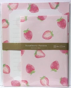 Juego de sobres con letras de frutas fresas KYOWA hecho en Japón - Imagen 1 de 2