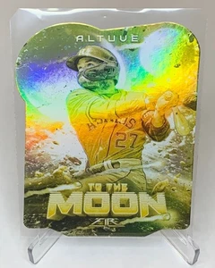 2022 Topps Fire Jose Altuve To the Moon Gold Minted #TTM21 - Picture 1 of 2