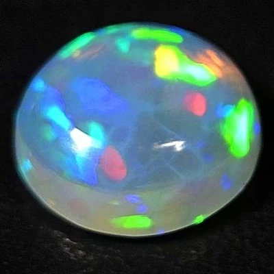 NATURAL AAA+VVS HONEYCOMB COLOR PLAY ROUND CABOCHAN ETHIOPIAN WELO OPAL 1.65 CTS - Image 1 of 3