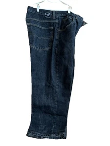 Y2K Anchorblue Black Original Baggy Jeans Wide-Leg Denim Pants Skater Size 36x30 - Picture 1 of 10