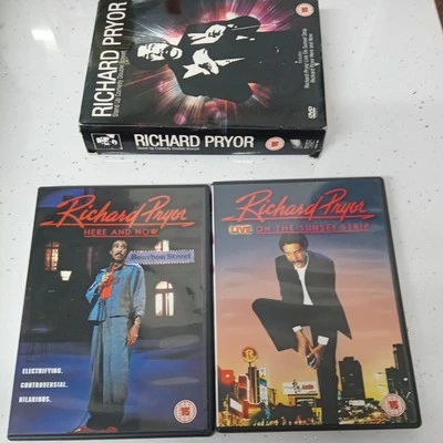 Richard Pryor Stand Up Comedy Double Boxset DVD Region 2 - New - Image 1 of 2