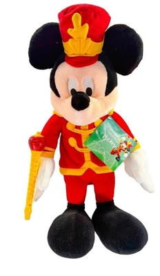 VTG Macy's Holiday Parade Mickey Mouse Grand Marshall 24" Jumbo Plush w/ Flute - Image 1 of 4