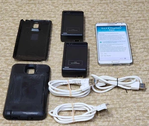 Samsung Galaxy Note 3 White 32gb - Read description Smart phone mobile SM-N900A - Picture 1 of 13