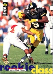 Sedrick Shaw 1997 Collector's Choice New England Patriots #NE10 New England - Picture 1 of 2