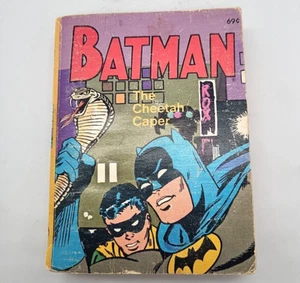 Vintage 1969 Big Little Book Batman and Robin The Cheetah Caper Paperback - Picture 1 of 7