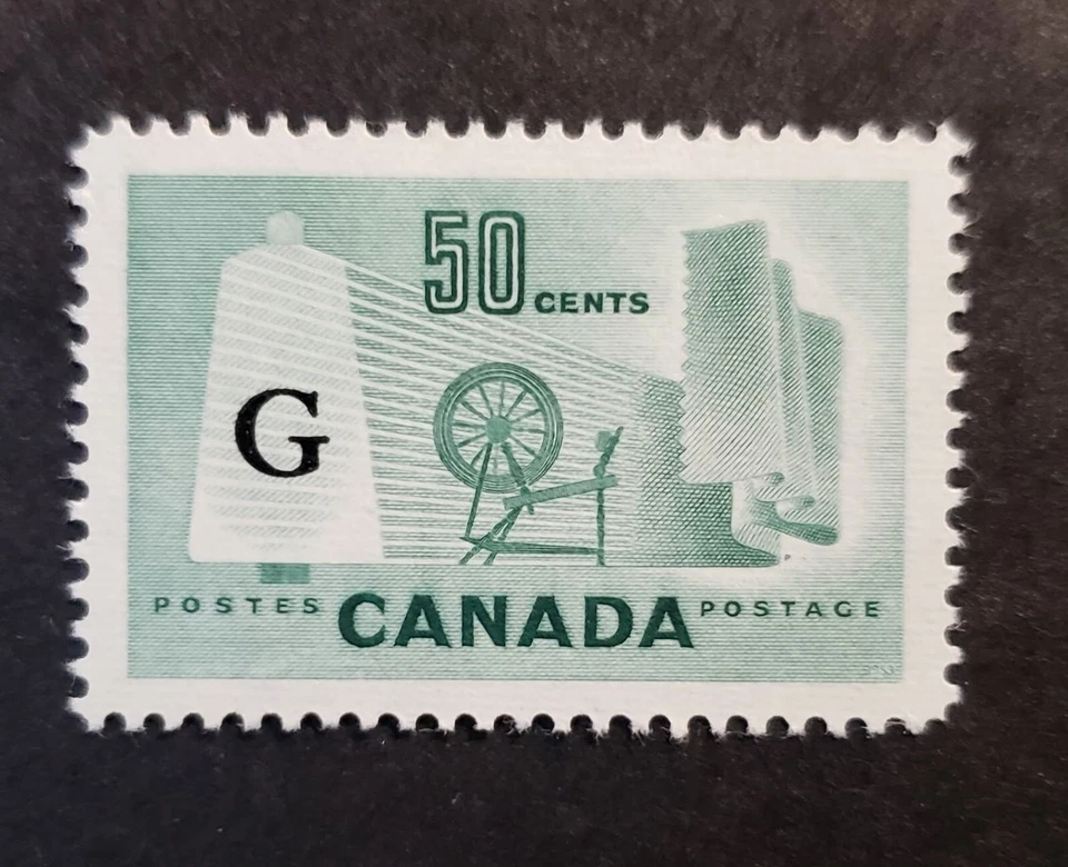 Stamps Canada Mint: O38 50c Textile Industry VF MNH - Image 1 of 1