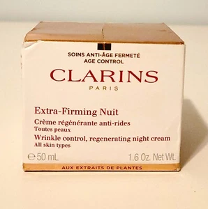 Crema de Noche Clarins Extra Reafirmante Nuit 1.6oz/50ml Nueva, Sellada por el Fabricante - Imagen 1 de 3