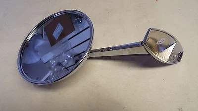 65 66 Chevy Chevrolet Impala & Caprice Driver Outside Mirror,Left Side 1965 1966 - Image 1 of 2