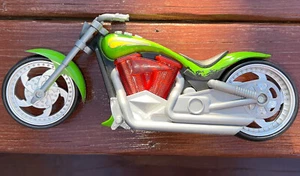 Bright Kingdom Toy Green Motorcycle Chopper Lights Up With Music + Sounds 10.5" - Picture 1 of 6