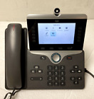 Lot of 10 Cisco Model CP-8845 IP Video Phone w/ Handset& Stand No Power supply