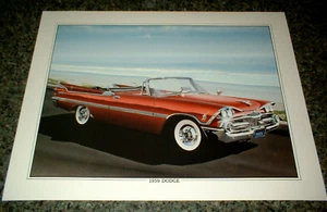 1959 Dodge Custom Royal Convertible Mopar Art 59 500 Print Classic Car - Picture 1 of 1