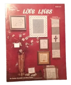 Love Lines Counted Cross Stitch 20 Designs - Sayings & Phrases  - Picture 1 of 3