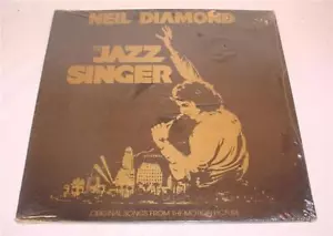 VINTAGE FACTORY SEALED 1980 LP NEIL DIAMOND THE JAZZ SINGER EMI CAPITOL RECORDS - Picture 1 of 2