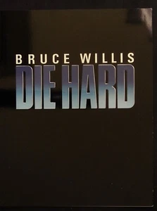 Die Hard Screening Program 1988 Bruce Willis, Alan Rickman, ultra rare! - Picture 1 of 1