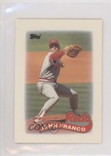 1989 Topps League Leaders Minis John Franco #9