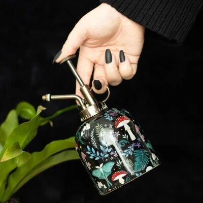 SPIRIT OF EQUINOX Dark Forest Ceramic Plant Mister Spray Bottle | Garden & Home Accessory | Gift