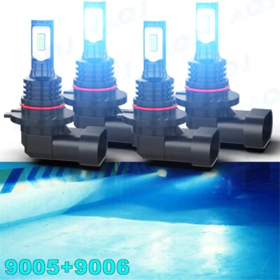 LED Headlights Bulbs 9005 9006 For GMC Savana 1500 2500 3500 Base Van 1996-2021 - Image 1 of 4