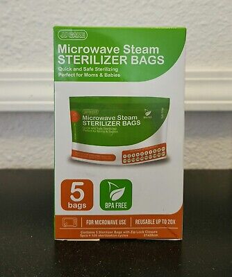 JJ Care Microwave Steam Sterilizer Bags • 27.17$