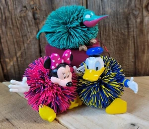 Disney Figuren, Koosh, Donald, Minnie Mouse, Pocahontas Flit, Vintage Spielzeug - Bild 1 von 8