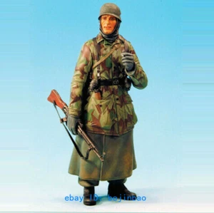 200 mmH Segunda Guerra Mundial Figura de Resina Soldado Kits Modelo Kit Militar Garaje Estatua - Imagen 1 de 2