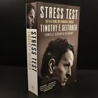 2014 Stress Test: Financial Crises by Timothy Geithner Financial History Book