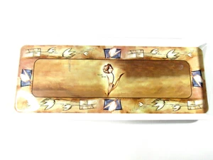 Melamine Tulip Sandwich Serving Tray 39cm Long x 16 cm Wide Made in China - Picture 1 of 8