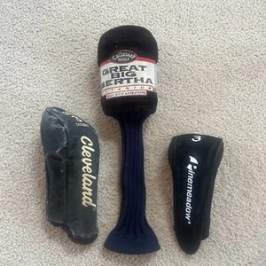 Callaway Golf Club Head Cover Sock Great Big Bertha Sole Plate #1 War Bird - Picture 1 of 8