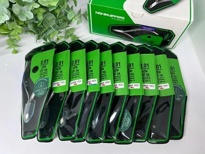 (Pack de 10) Alicates para cutículas D-01 Nghia acero inoxidable un resorte - mandíbula 14 Foto 1 de 4