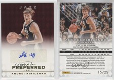 2011-12 Panini Preferred /25 Andrei Kirilenko #9 Auto