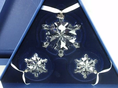 Swarovski Christmas Ornament Set 2012 MIB #1139999 - Image 1 of 4