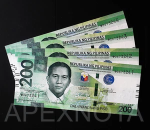 [STAR NOTE] PHILIPPINES 200 PISO 2020 P226* UNC REPLACEMENT LUCKY DENOM 1PC - Picture 1 of 2