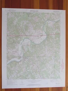 Milton  Virginia 1972 Original Vintage USGS Topo Map - Picture 1 of 1