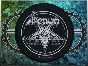 VENOM - In League With Satan PATCH NEW, Black Metal, KREATOR, SODOM, - Foto 1 di 1