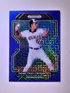 Demetrio Crisantes RC 2022 Panini Prizm Draft Picks BLUE MOJO-PRIZM-Diamondbacks