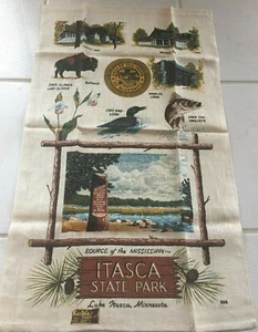 Kay Dee Pure Linen Tea Dish Towe Itasca State Park, MNl FREE SHIPPING - Picture 1 of 8