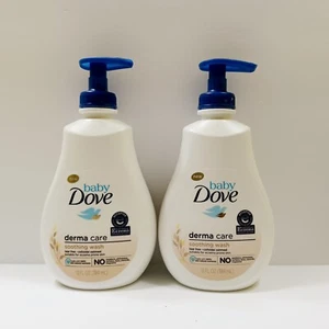2Pk Dove Baby Derma Care SOOTHING WASH w/ Colloidal Oatmeal 13oz Each | New - Picture 1 of 2