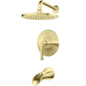 Pfister LG89-8RHBG Rhen Wannen- und Duschverkleidung, Brushed Gold - Bild 1 von 7