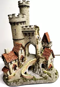 David Winter Cottages Castle Gate Main Collection 1984 NO COA - Picture 1 of 11