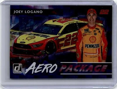 2021 Donruss Joey Logano Aero Package Checkers #AERO12 - Image 1 of 2