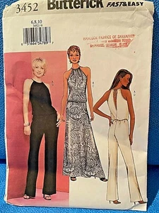Butterick Sewing Pattern Misses Petite Evening Top, Skirt, Pants Size 6-8-10 - Picture 1 of 6