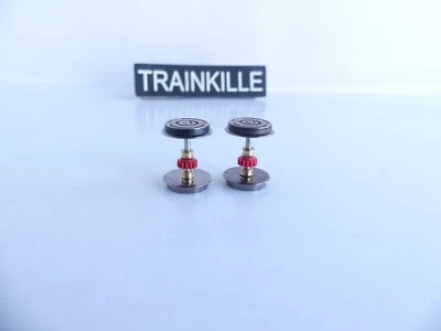 JOUEF HJ2288 / 2 ESSIEUX MOTEUR AVEC BAGUES + 1 BANDAGES LOCOMOTIVE BB 36000 - Photo 1/3