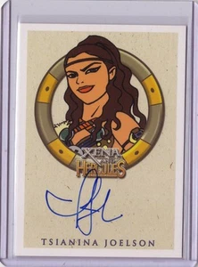 Tarjeta automática de autógrafo de Xena y Hércules película animada Tsianina Joelson (Varia) de Xena y Hércules - Imagen 1 de 1