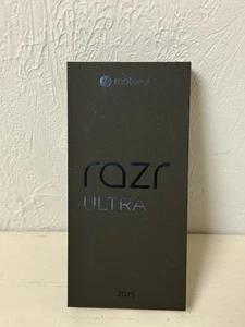 Motorola Razr Ultra 2025 (Fully Unlocked, 512GB, Pantone Scarab, Still Sealed, - Zdjęcie 1 z 3