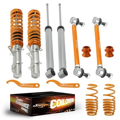 Kit Assetto Regolabile Molle Ammortizzatori for Audi TT 8N A3 8L1 1.9 TDI 	1.6 - Imagen 1 de 4