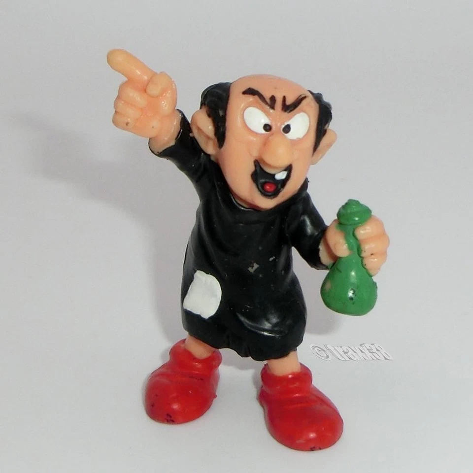 •••traxx38••• : Gargamel mit zwei Gläsern, alte Form - 2.0232 ••• Bully ••• RAR! - Bild 1 von 2