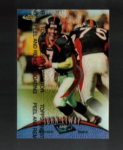 John Elway 1998 Topps Finest Refractor - Picture 1 of 2