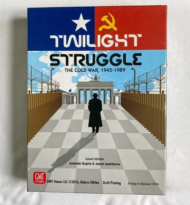 GMT Games Twilight Struggle The Cold War Deluxe Edition 2016 Never Used Complete - Image 1 of 4