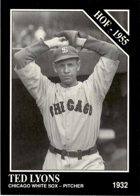 1991 Conlon Collection TSN Ted Lyons Chicago White Sox #19 - Image 1 of 2